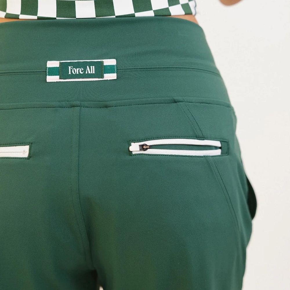 Fore All Women's Green Track Pants